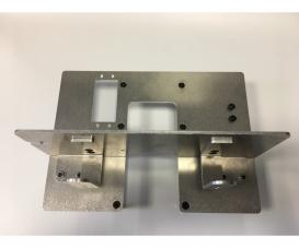 1:14 Mainplate Batt Hold, RC accessory, aluminum