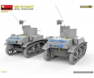 1:35 M3 Stuart erste Produktion mit Interieur
