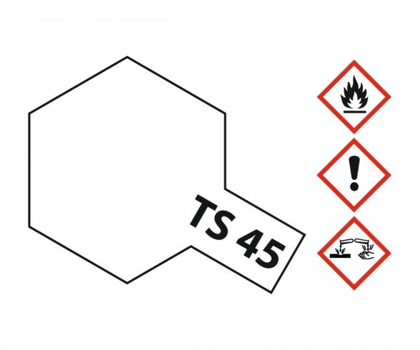TS-45 Pearl White Gloss, spray paint, 100 ml