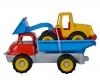 Camion benne et pelleteuse Androni