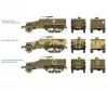 Italeri M3A1 Half Track 1:72 Easy Kit Set