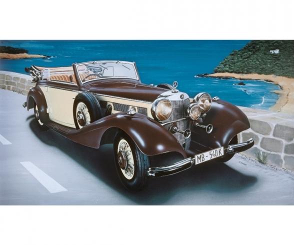 Italeri Mercedes Benz 540K Model Kit 1:24