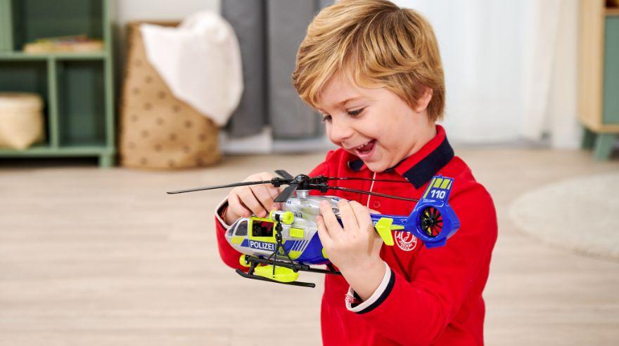 dickie police helicopter wechselbanner