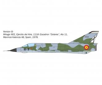 Mirage III E Aircraft Model Kit 1:48 Scale