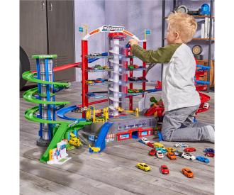 Super City Garage + 6 Vehicles