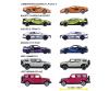 Showroom Deluxe Cars, 6 modèles.
