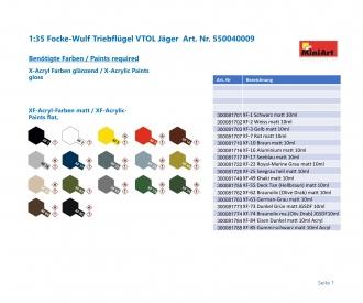 1:35 Focke Wulf Triebflugel VTOL Fighter