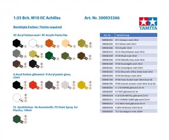 1:35 Brit. M10 IIC Achilles, plastic model kit