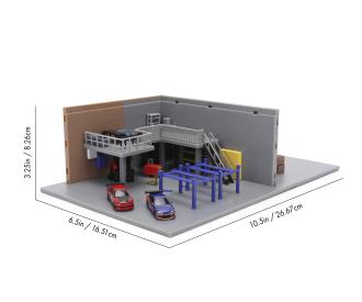 Fast & Furious Nano Han's Garage Diorama