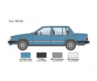 Italeri Volvo 760 GLE model kit 1:24 scale