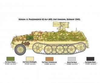 Italeri 15cm Panzerwerfer 42 auf SWS Kit