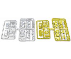 P-Parts 58397 Modellbauteile, klar und gelb