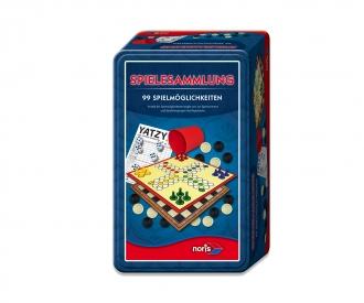 Collection de 99 jeux dans une boîte en métal