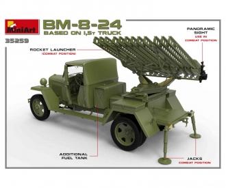 1:35 BM-8-24 Raketenwerfer auf 1,5to LKW