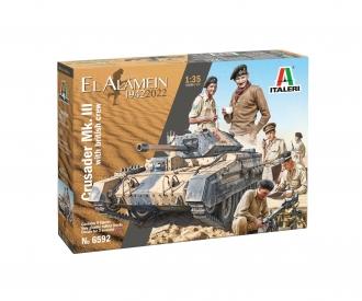 1:35 Brit. Crusader Mk.III w/ Tank crew