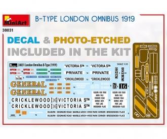 1:35 London Omnibus Typ B 1919
