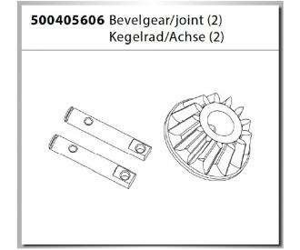 X-Crawlee pro Bevelgear /Joint