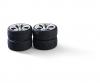1:10 M-Design Wheel Set, model wheels, white black