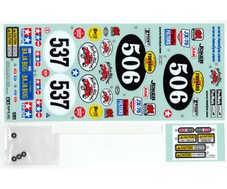 Sand Scorcher Sticker Bag Decal Set