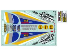 Monster Beetle Sticker Decal Sheet for RC Model