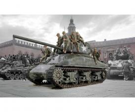 Italeri M4A1 Sherman with U.S. Infantry Kit