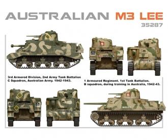 1:35 Intérieur de la M3 Lee australienne