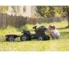 Smoby Life Farmer XL Black tractor + trailer