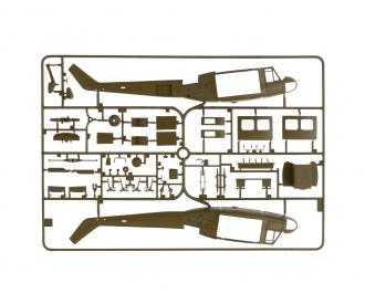 Italeri UH-1D Slick Helicopter Model Kit 1:48