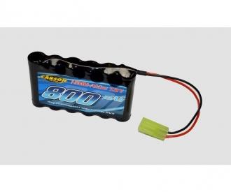 7,2V/800mAh Power NiMH accu Mini-TAM