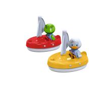 Sailboat set with figures