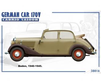 1:35 Voiture allemande Type 170V Cabrio