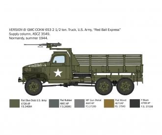GMC 2 1/2Ton.Truck D-Day 80th Ann. 1:35 Kit