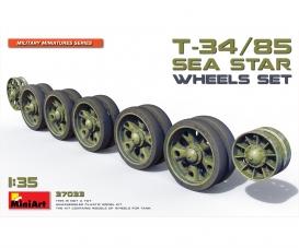 1:35 Wheel Set T-34/85 Sea Star (10+4)