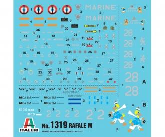 Italeri Rafale M 1:72 Aircraft Model Kit