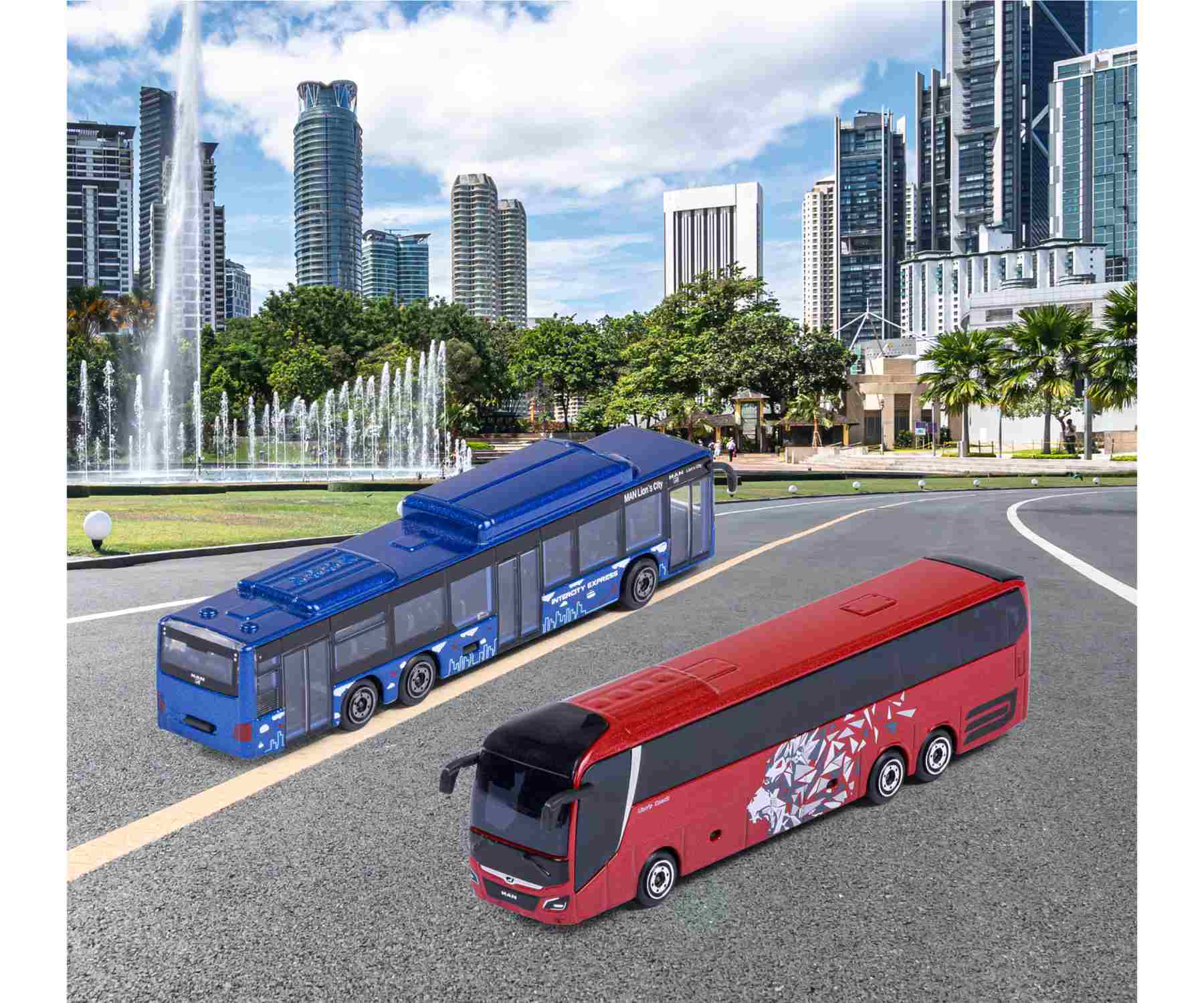 MAN City Bus Articulated Bus Keychain – Cologne Art. 6306 Official Collectible
