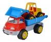 Camion benne et pelleteuse Androni