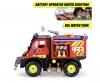 Camion de pompiers Unimog U530 Fire Rescue 50 cm