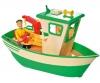 Bateau de pêche de Sam Charlie avec figurine