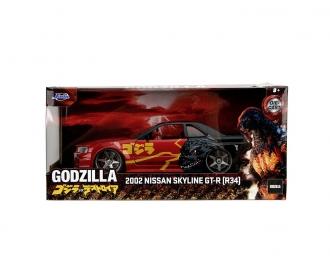 Godzilla Nissan GTR 1:24