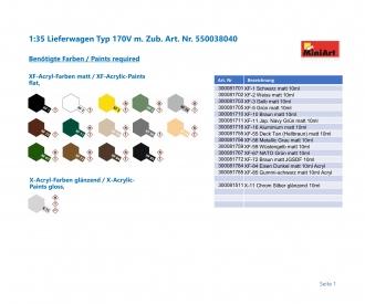 1:35 Lieferwagen Typ 170V m. Zub.