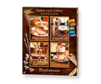 Kaffeepause Malen nach Zahlen