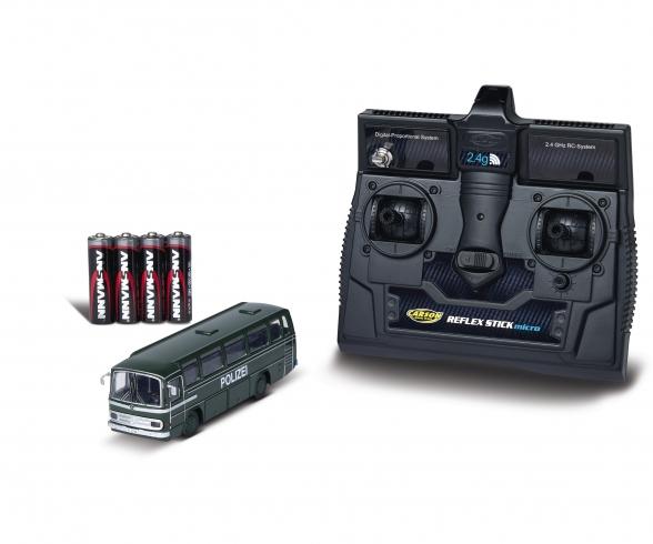 1:87 MB Bus O 302 Polizei 2.4G 100% RTR
