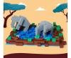 Blox 4 plaques de base 25x25cm