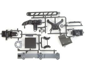 Tamiya DF-02 A-Teile Dämpferbrücke/Getriebeabdeckung