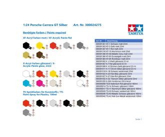 1:24 Porsche Carrera GT Silver