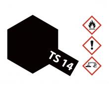 TS-14 Black Gloss, spray paint, 100 ml