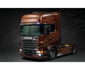 1:24 Scania R730 V8 Black Amber