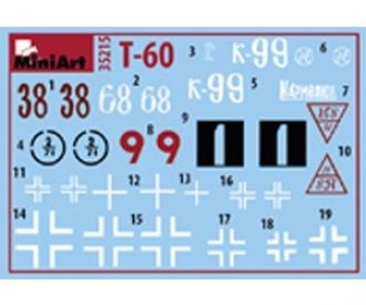 1:35 T-60 Early Series (GAP)Interior Kit