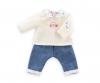 Corolle 12" T-Shirt WEIP + jeans
