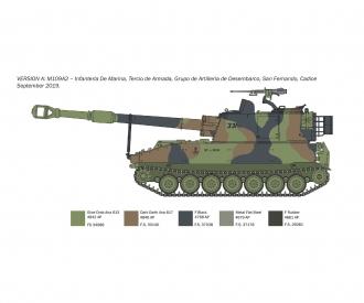 Italeri M-109/A2-A3G Howitzer Model Kit 1:35